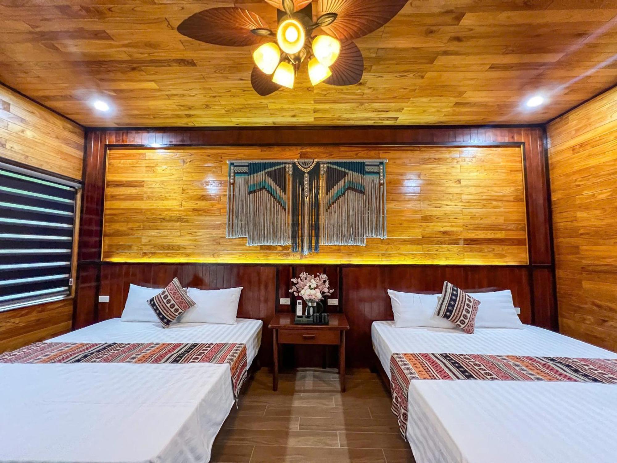 Tam Coc Central Bungalow-Hostel Vu Lam Bagian luar foto