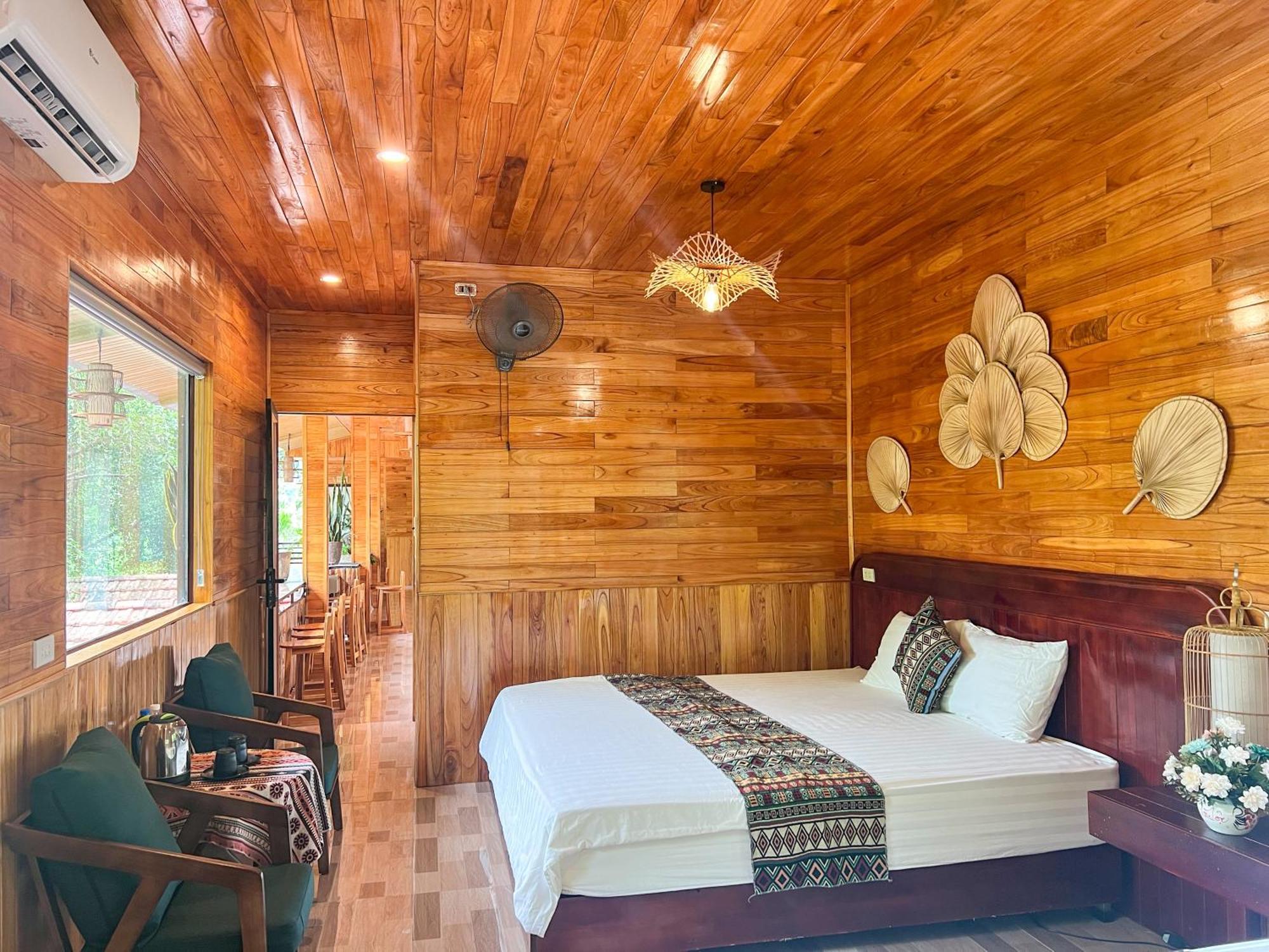 Tam Coc Central Bungalow-Hostel Vu Lam Bagian luar foto