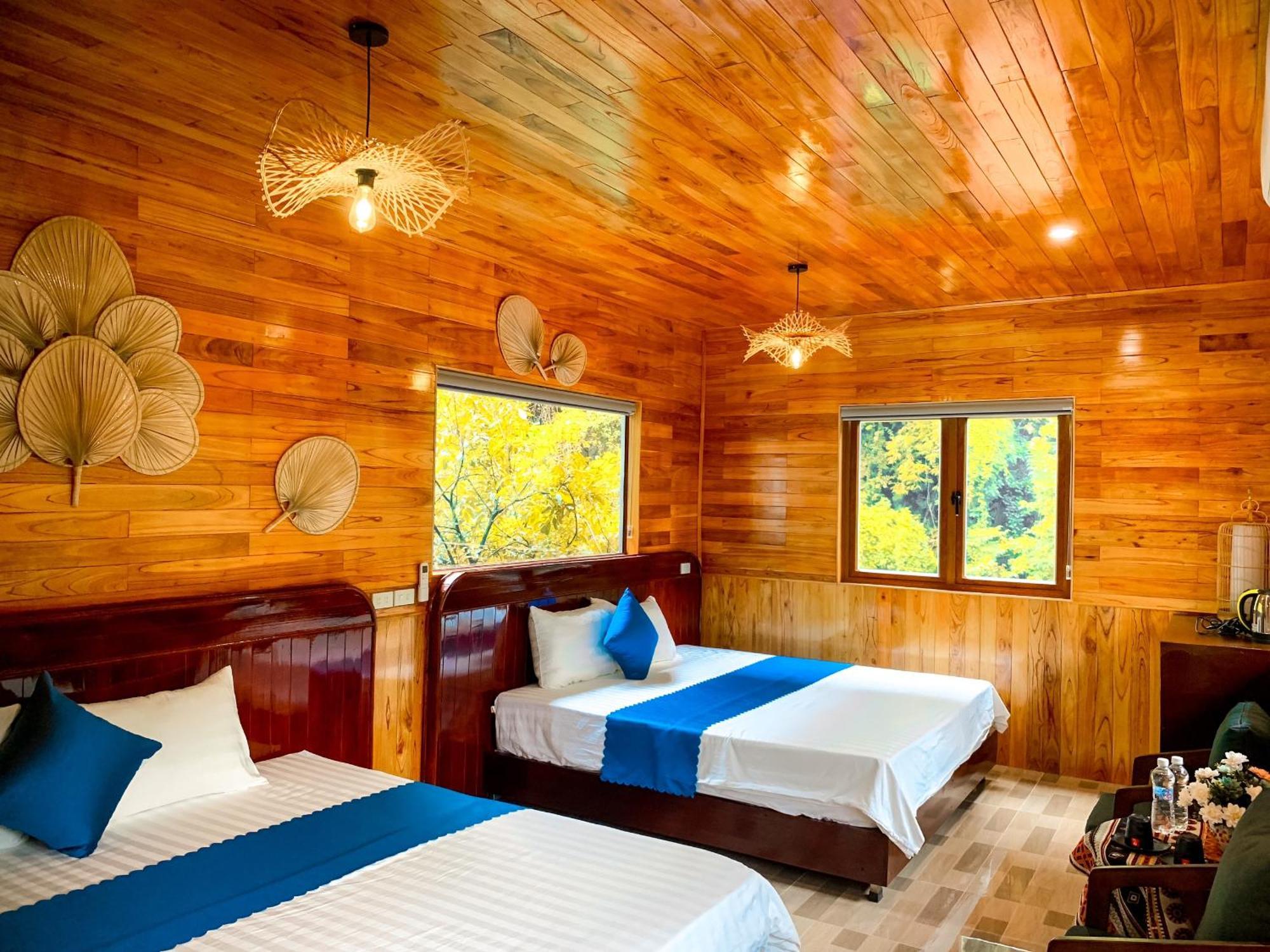 Tam Coc Central Bungalow-Hostel Vu Lam Bagian luar foto