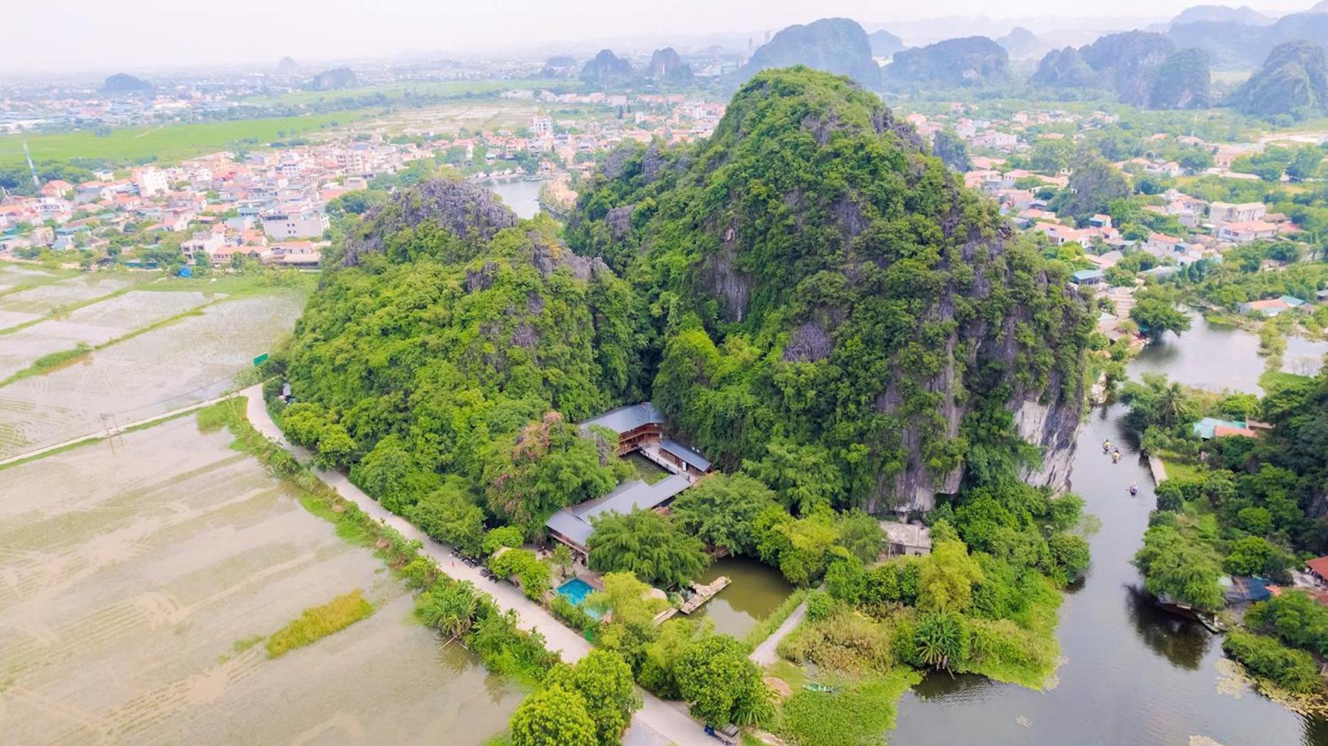 Tam Coc Central Bungalow-Hostel Vu Lam Bagian luar foto