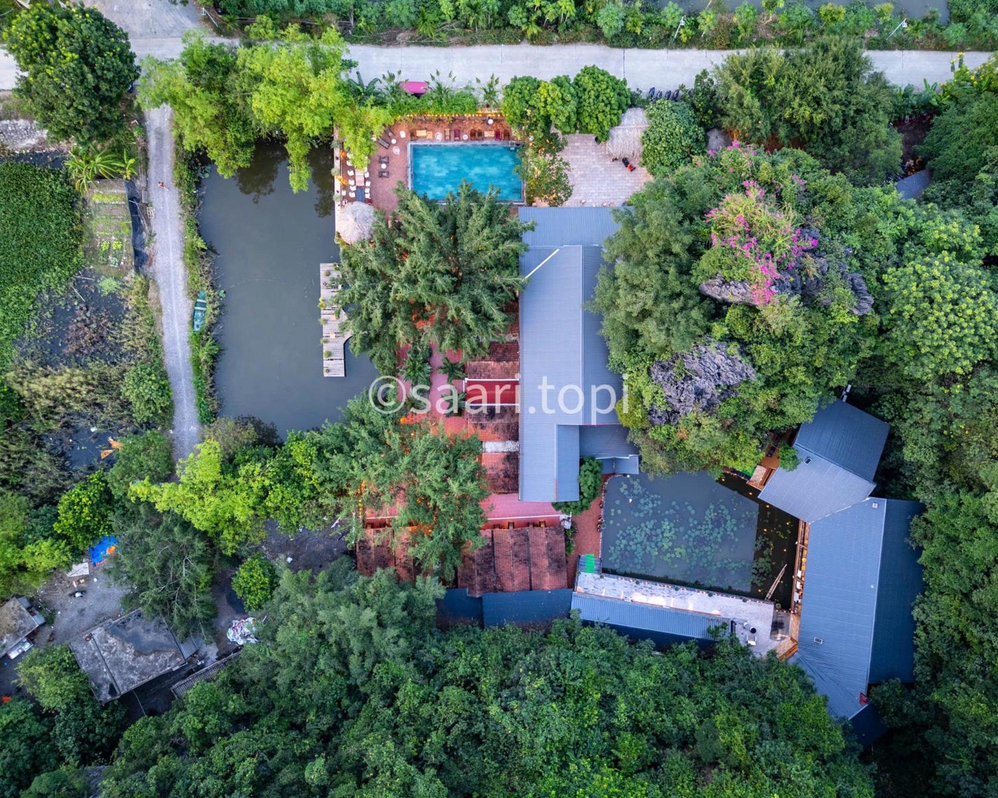 Tam Coc Central Bungalow-Hostel Vu Lam Bagian luar foto